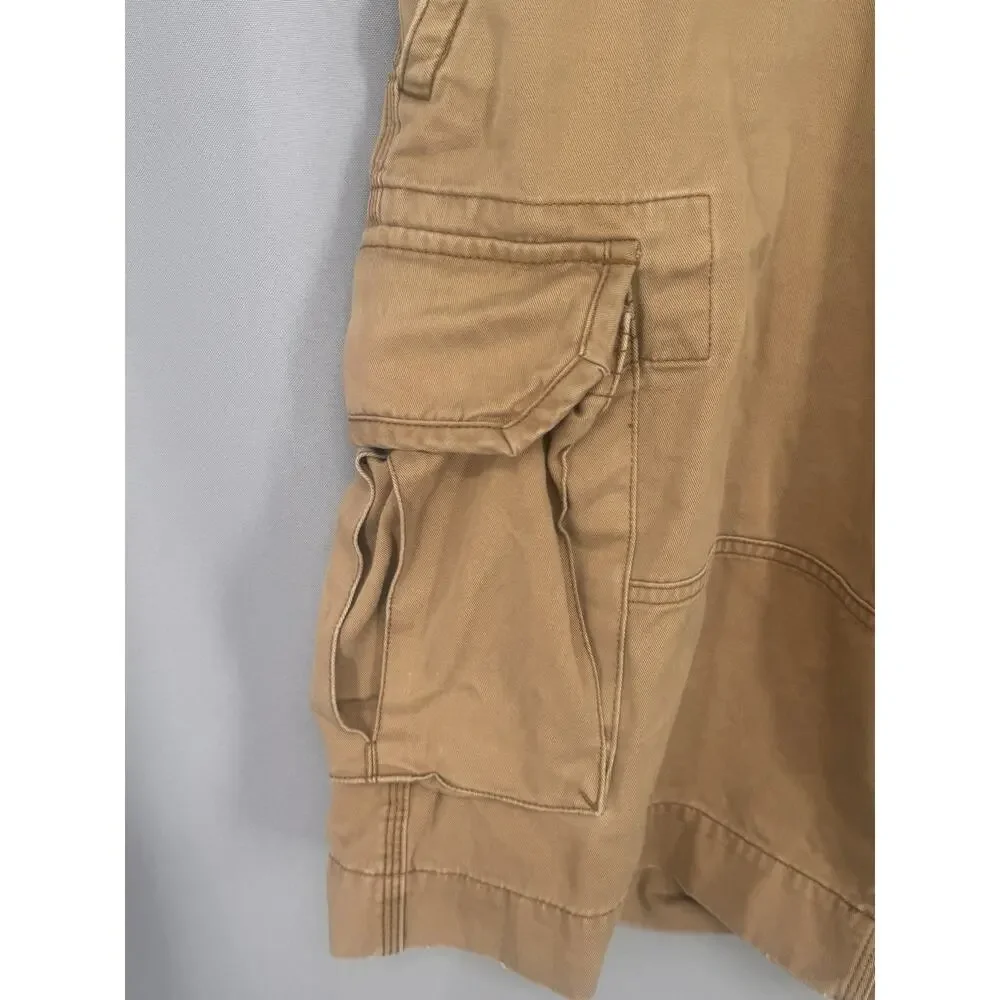 Polo Ralph Lauren Cargo Brown Shorts Mens Size 40 Brown Hiking Outdoor Tactical